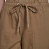 image:imageNautica Womens Pull on Cuffed Solid Ankle Length PantsSage
