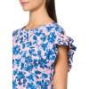 image:imageNautica Womens Short Sleeve Cotton Solid TopBridal Rose Multi