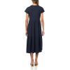 image:imageNautica Womens Short Sleeve Midi Knit Soft DressNight Sky