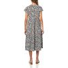 image:imageNautica Womens Short Sleeve Midi Knit Soft DressNight Sky Multi