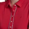 image:imageNautica Womens Short Sleeve Polo Collared Knit DressScarlet