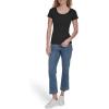 image:imageNautica Womens Short Sleeve Solid Cotton Scoop Neck TShirtBlack