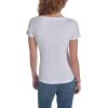 image:imageNautica Womens Short Sleeve Solid Cotton Scoop Neck TShirtBright White