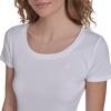 image:imageNautica Womens Short Sleeve Solid Cotton Scoop Neck TShirtBright White