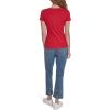 image:imageNautica Womens Short Sleeve Solid Cotton Scoop Neck TShirtScarlet