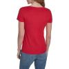 image:imageNautica Womens Short Sleeve Solid Cotton Scoop Neck TShirtScarlet