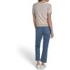 image:imageNautica Womens Short Sleeve Striped Pullover Sweater with TippingNight Sky Bright White