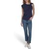 image:imageNautica Womens Sleeveless Twist Tie Soft Solid TopNight Sky