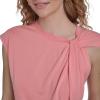image:imageNautica Womens Sleeveless Twist Tie Soft Solid TopPeony