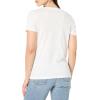 image:imageNautica Womens Solid Short Sleeve Crew Neckline TShirtBright WhiteSeashell