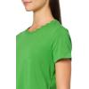 image:imageNautica Womens Solid Short Sleeve Crew Neckline TShirtNew Leaf