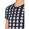 image:imageNautica Womens Solid Short Sleeve Crew Neckline TShirtNight Sky Bright White