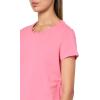 image:imageNautica Womens Solid Short Sleeve Crew Neckline TShirtPeony