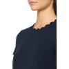 image:imageNautica Womens Solid Short Sleeve Crew Neckline TShirtSky Captain