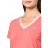 image:imageNautica Womens Solid VNeck Short Sleeve TShirtCoralie