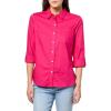 image:imageNautica Womens Button Front Long Sleeve Roll Tab ShirtAster Pink