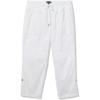 image:imageNautica Womens Cotton Poplin Caspian Utility PantBright White
