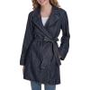 image:imageNautica Womens Denim Jean Trench Jacket OuterwearRinse