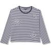image:imageNautica Womens Long Sleeve Striped Cotton TopNight SkyBright White
