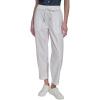 image:imageNautica Womens Pull on Cuffed Solid Ankle Length PantsBright White