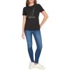 image:imageNautica Womens Solid Short Sleeve Crew Neckline TShirtBlack