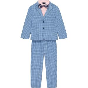 image:imageNautica Boys 4piece Suit Set with Dress Shirt Tie Jacket and PantsClear Sky