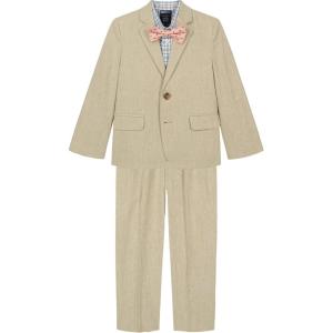 image:imageNautica Boys 4piece Suit Set with Dress Shirt Tie Jacket and PantsKhaki