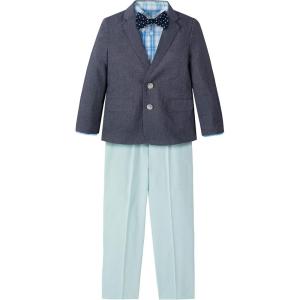 image:imageNautica Boys 4piece Suit Set with Dress Shirt Tie Jacket and PantsLucite