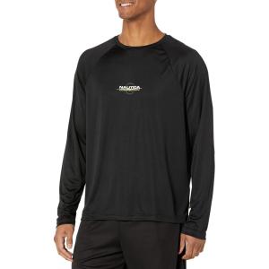 image:imageNautica Mens Nautica Competition Sustainably Crafted LongSleeve TShirtBlack