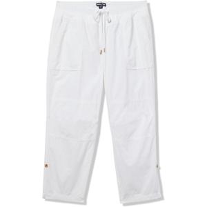 image:imageNautica Womens Cotton Poplin Caspian Utility PantBright White