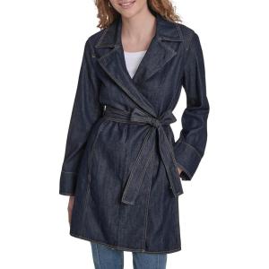 image:imageNautica Womens Denim Jean Trench Jacket OuterwearRinse
