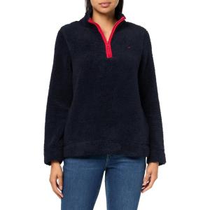 image:imageNautica Womens Mockneck Fleece Sweater PulloverNight Sky