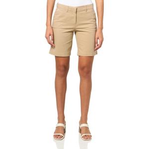 image:imageNautica Womens Riviera Chino Twill 9 Inch Inseam ShortsRope