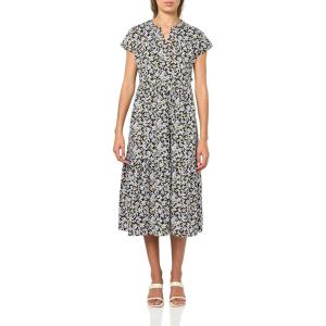image:imageNautica Womens Short Sleeve Midi Knit Soft DressNight Sky Multi