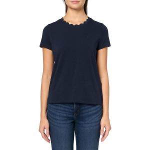 image:imageNautica Womens Solid Short Sleeve Crew Neckline TShirtSky Captain