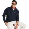image:imageNAUTICA mens Solid 14 Zip Fleece SweatshirtThe French Navy