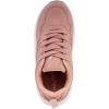 image:imageNautica Girls Sneakers Athletic Walking Shoes for Play and Everyday Wear Comfortable Casual Toddler and Youth Bungee and LaceUpMauve Grey White