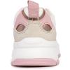 image:imageNautica Girls Sneakers Athletic Walking Shoes for Play and Everyday Wear Comfortable Casual Toddler and Youth Bungee and LaceUpWhite Gold Pink