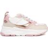 image:imageNautica Girls Sneakers Athletic Walking Shoes for Play and Everyday Wear Comfortable Casual Toddler and Youth Bungee and LaceUpWhite Gold Pink