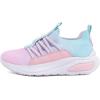 image:imageNautica Kids Athletic SlipOn Sneakers  Comfortable Bungee Running Shoes for Boys and Girls  Stylish and Supportive Footwear for Active Kids Big KidLittle KidToddlerPink Blue Lilac