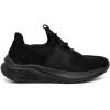 image:imageNautica Kids Athletic SlipOn Sneakers  Comfortable Bungee Running Shoes for Boys and Girls  Stylish and Supportive Footwear for Active Kids Big KidLittle KidToddlerBlack Mono 2