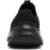 image:imageNautica Kids Athletic SlipOn Sneakers  Comfortable Bungee Running Shoes for Boys and Girls  Stylish and Supportive Footwear for Active Kids Big KidLittle KidToddlerBlack on Black Molded