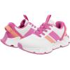 image:imageNautica Kids Running Sneakers  Comfortable Shoes for Boys and Girls  Sizes for Big amp Little Kids LaceUpBungee ManalapinWhite Fushia Peach
