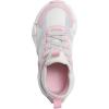 image:imageNautica Kids Running Sneakers  Comfortable Shoes for Boys and Girls  Sizes for Big amp Little Kids LaceUpBungee ManalapinWhite Pink Iridescentmaybella