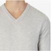 image:imageNautica Mens Long Sleeve Solid Classic VNeck SweaterGrey Heather S71051
