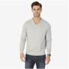 image:imageNautica Mens Long Sleeve Solid Classic VNeck SweaterGrey Heather S71051