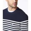 image:imageNautica Mens Mens Stripe Knit SweaterNavy