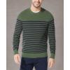 image:imageNautica Mens Mens Stripe Knit SweaterPine Forest