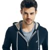image:imageNautica Mens Nautica Mens Anchor Fleece Fullzip HoodieNavy Seas