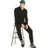 image:imageNautica Mens Nautica Mens Quarterzip SweaterLuxury Black
